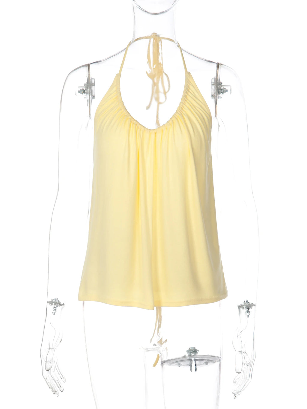 Sexy Backless Lace Up Cami