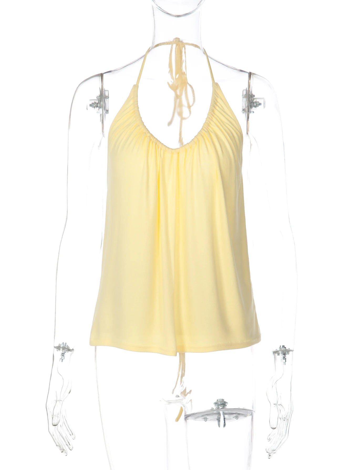 Sexy Backless Lace Up Cami