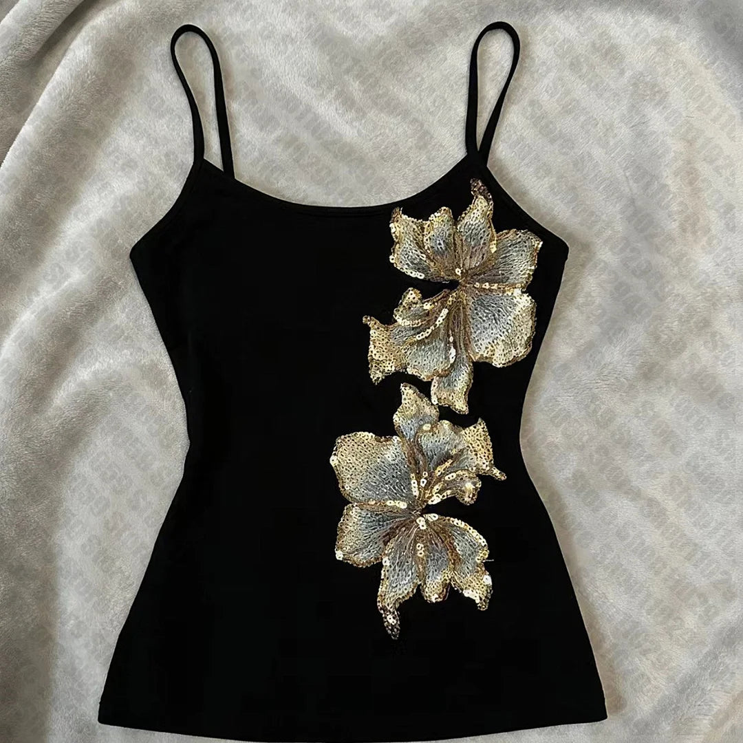 Y2k Summer Floral Cami